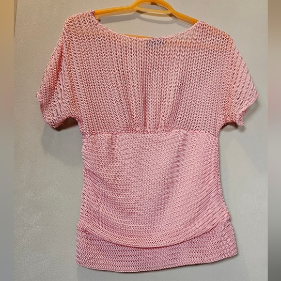 Pink Mesh Shirt - Picture 2 of 4